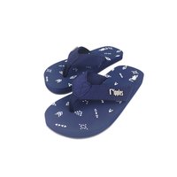 Aztec Unisex Flip Flops (Navy Blue)