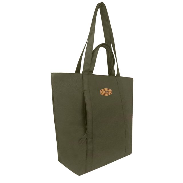 Ayden Dual Handle Tote Bag (Dark Green) 