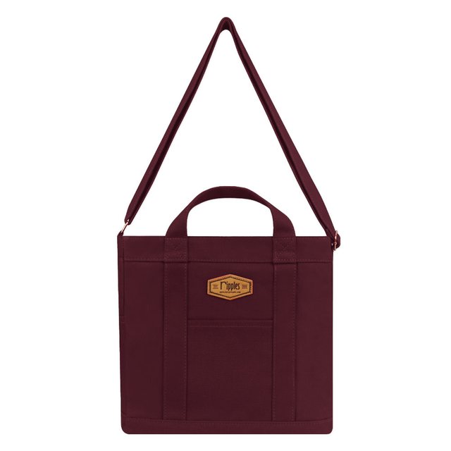 Claire Boxy Sling Bag (Maroon)