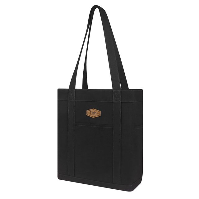 Claire Tall Tote Bag (Black)