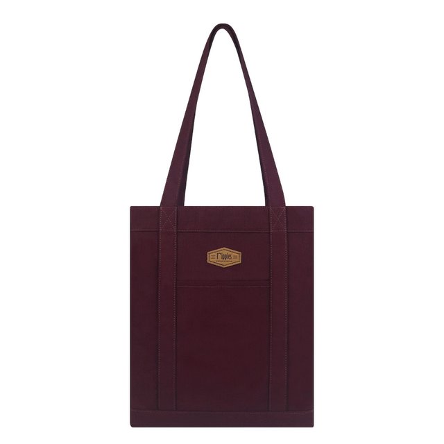 Claire Tall Tote Bag (Maroon)