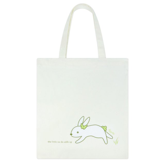 Bunny Recycled Tote Bag 03