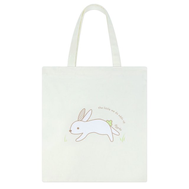 Bunny Recycled Tote Bag 04