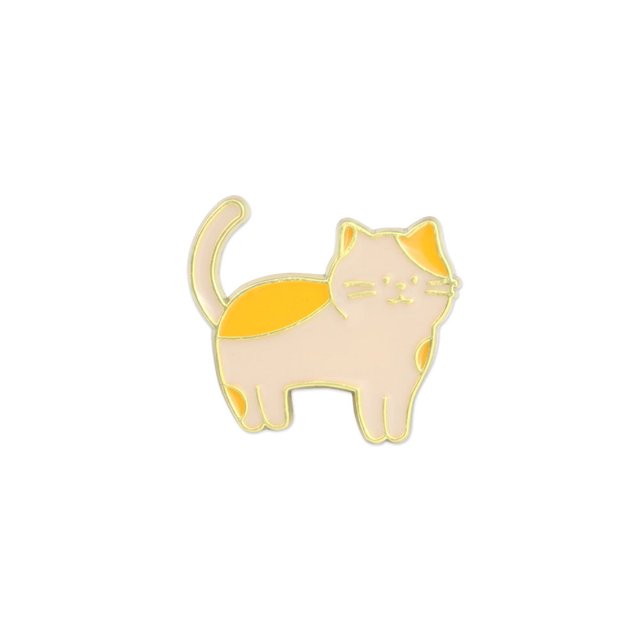 Cat Pin (Orange)