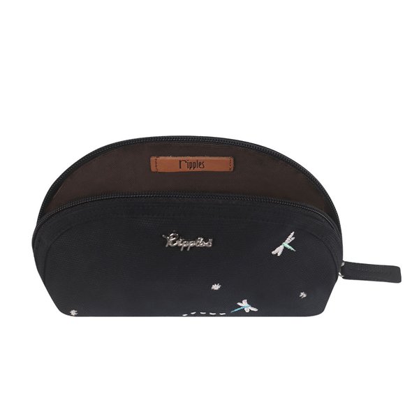 Everly Embroidery Pouch (Black) Everly Embroidery Pouch (Black)