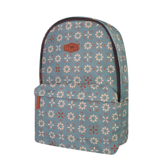 Posie School Backpack (Grey Blue)