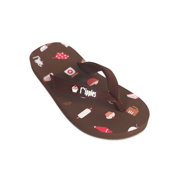 Baking Little Kids Flip Flops (Brown) Baking Little Kids Flip Flops (Brown)