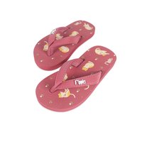 Cats Little Kids Flip Flops (Dust Pink)