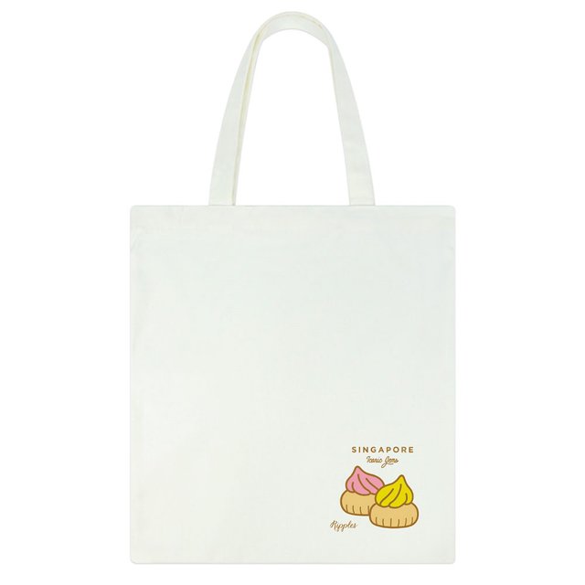 Singapore Iconic Gems Recycled Tote Bag 01