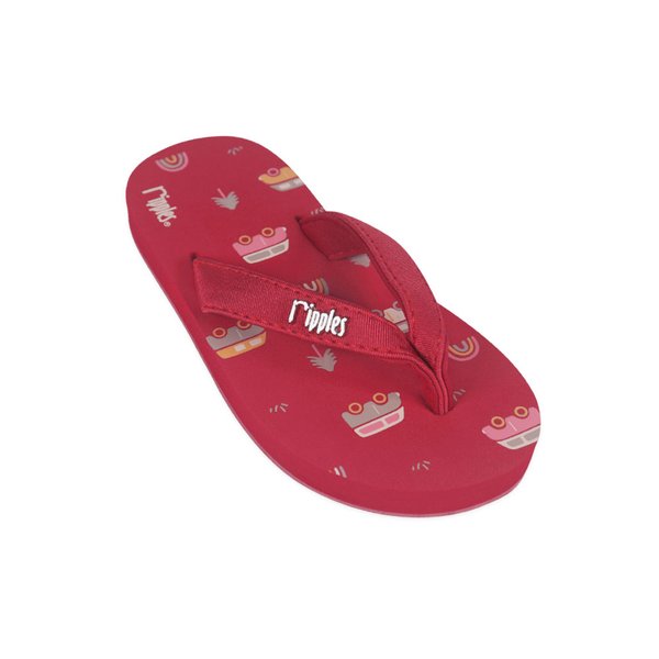 Rainbow Caravan Little Kids Flip Flops (Raspberry Pink) Rainbow Caravan Little Kids Flip Flops (Raspberry Pink)