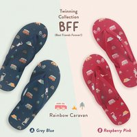 BFF Friends Flip Flops Rainbow Caravan Twinning Collection