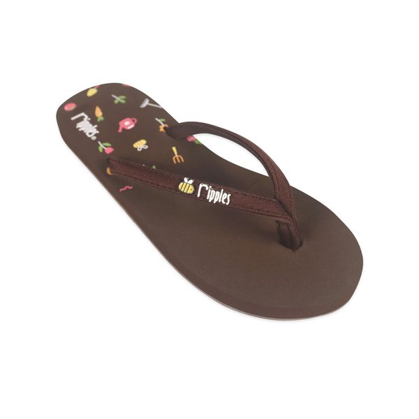 Gardening Ladies Flip Flops (Brown) Gardening Ladies Flip Flops (Brown)