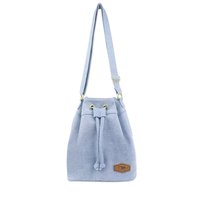 [SALE] Basic Bucket Sling Bag (Light Denim)