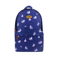 [SALE] Unicorn Castle School Backpack (Navy Blue)