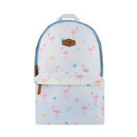 [SALE] Flamingo School Backpack (Baby Blue)