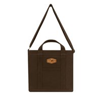 Claire Boxy Sling Bag (Brown)