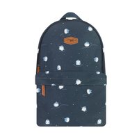 Penguin School Backpack (Grey Blue)