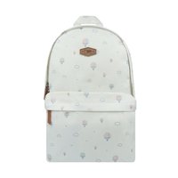 Hot Air Balloon School Backpack (Cream)