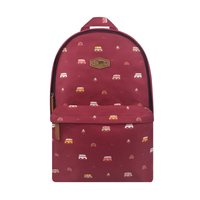 Rainbow Caravan School Backpack (Raspberry Pink)