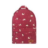 Cats Mid Sized Kids School Backpack (Raspberry Pink)