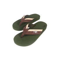Ariel Men Flip Flops (Camo Green)
