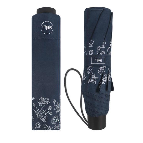 Orchid Umbrella (Grey Blue)