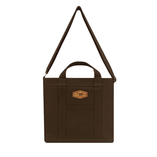 Claire Boxy Sling Bag (Brown)
