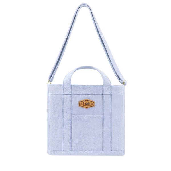 Claire Boxy Sling Bag (Light Denim) Claire Boxy Sling Bag (Light Denim)