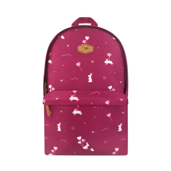 Bunny School Backpack (Maroon Purple) Bunny School Backpack (Maroon Purple)