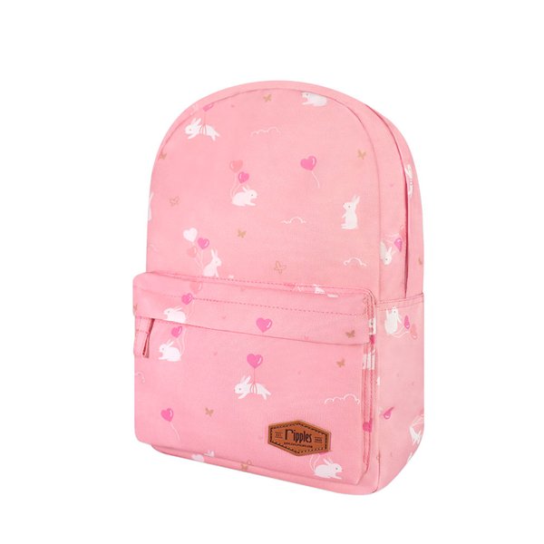 Bunny Mid Sized Kids School Backpack (Pink) Bunny Mid Sized Kids School Backpack (Pink)