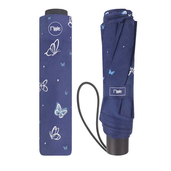[PROMO] Butterfly Umbrella (Navy Blue)