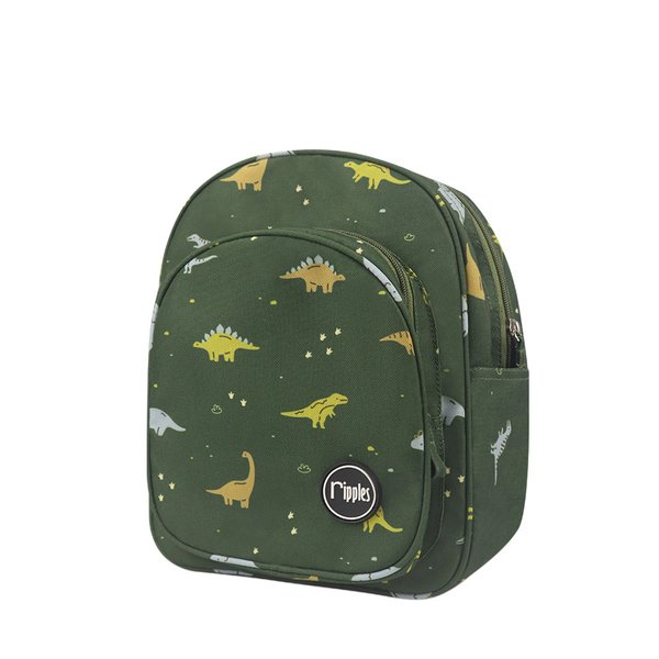 Dino Kids Backpack (Camo Green)