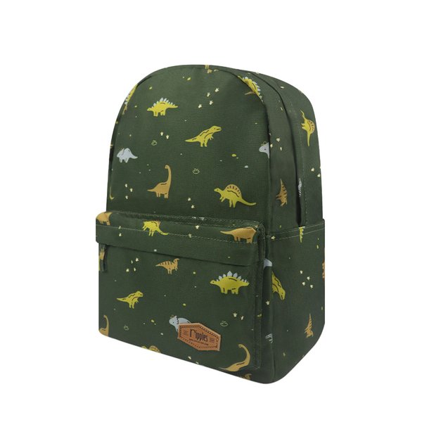 Dino Mid Sized Kids School Backpack (Camo Green) Dino Mid Sized Kids School Backpack (Camo Green)