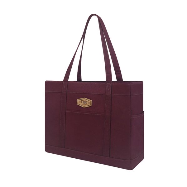 Claire Everyday Tote Bag (Maroon) Claire Everyday Tote Bag (Maroon)