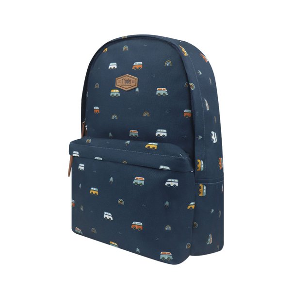 Rainbow Caravan School Backpack (Grey Blue) Rainbow Caravan School Backpack (Grey Blue)