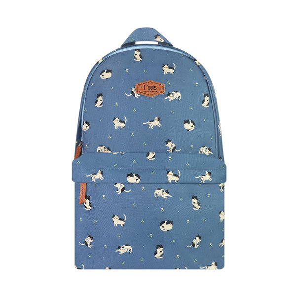 Cats School Backpack (Dust Blue) Cats School Backpack (Dust Blue)