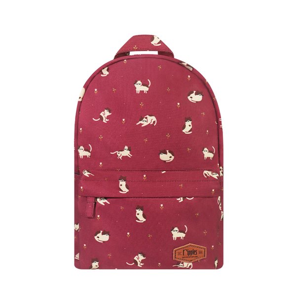 Cats Mid Sized Kids School Backpack (Raspberry Pink) Cats Mid Sized Kids School Backpack (Raspberry Pink)