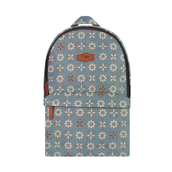 Posie School Backpack (Light Grey Blue) Posie School Backpack (Light Grey Blue)
