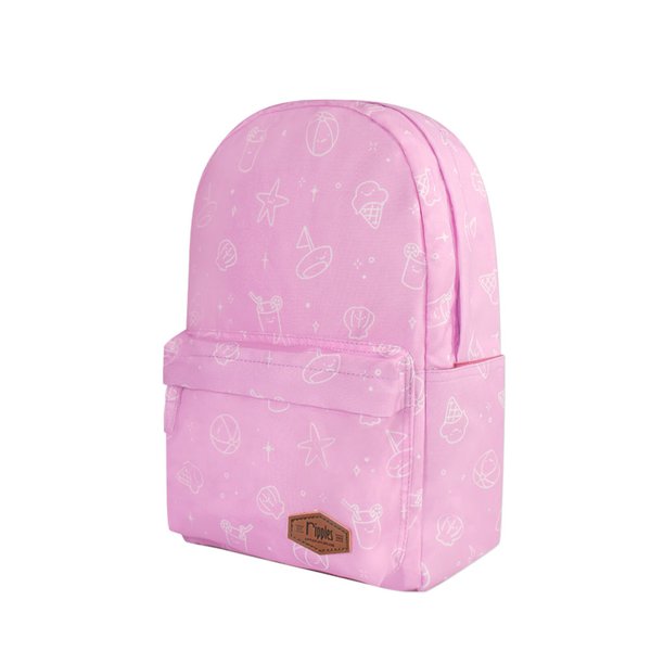 Beach Mid Sized Kids School Backpack (Purple) Beach Mid Sized Kids School Backpack (Purple)