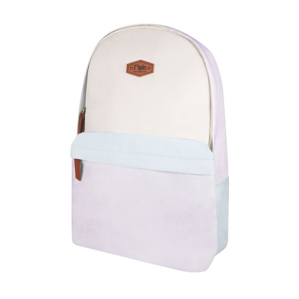 Colour Block School Backpack (Blue) Colour Block School Backpack (Blue)