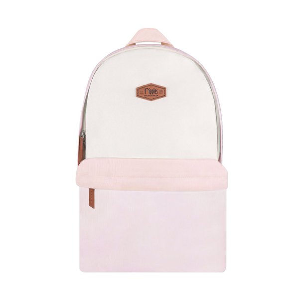 Colour Block School Backpack (Pink) Colour Block School Backpack (Pink)