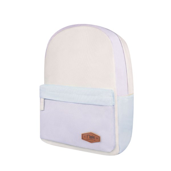 Colour Block Mid Sized Kids School Backpack (Blue) Colour Block Mid Sized Kids School Backpack (Blue)