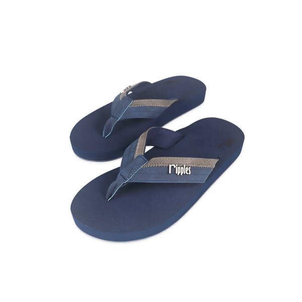 Ariel Men Flip Flops (Navy Blue) Ariel Men Flip Flops (Navy Blue)