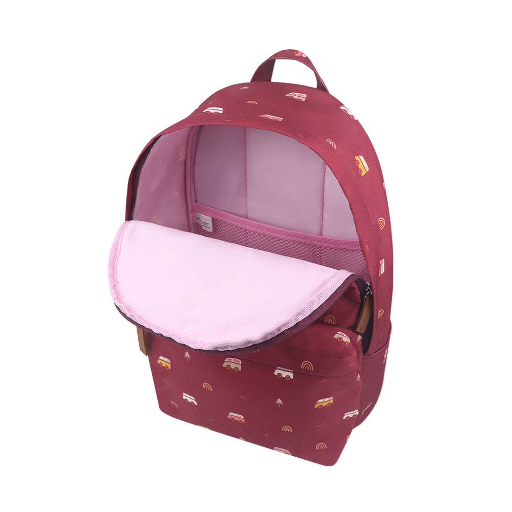Rainbow Caravan School Backpack (Raspberry Pink) | Ripples Online Store
