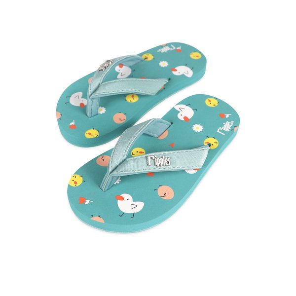 Ducks Little Kids Flip Flops (Turquoise) Ducks Little Kids Flip Flops (Turquoise)