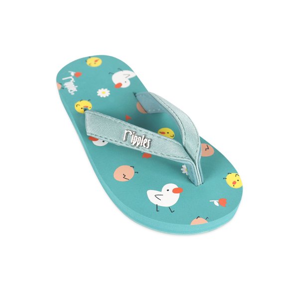 Ducks Little Kids Flip Flops (Turquoise) Ducks Little Kids Flip Flops (Turquoise)