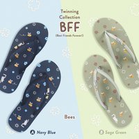 BFF Friends Flip Flops Bees Twinning Collection