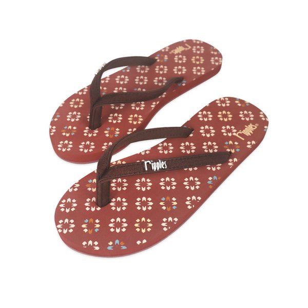 Posie Ladies Flip Flops (Dark Red) Posie Ladies Flip Flops (Dark Red)