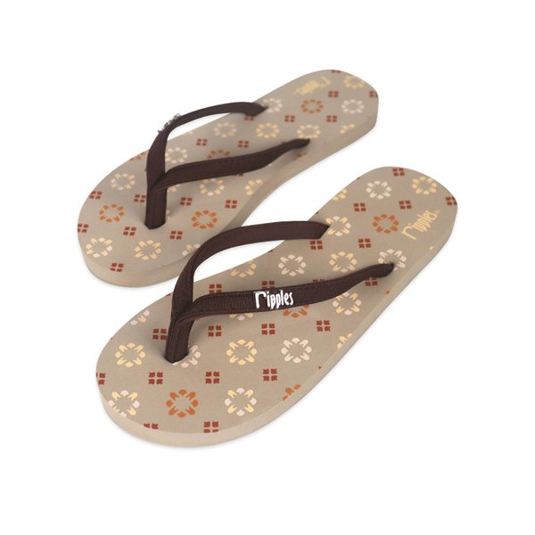 Posie Ladies Flip Flops (Khaki) Posie Ladies Flip Flops (Khaki)