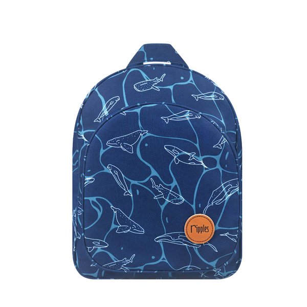Whales Kids Backpack (Navy Blue) Whales Kids Backpack (Navy Blue)